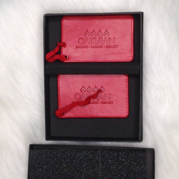 Oaklawn Racing Casino Luggage Tag Set (Brand New in Box) - Picture 3 of 5